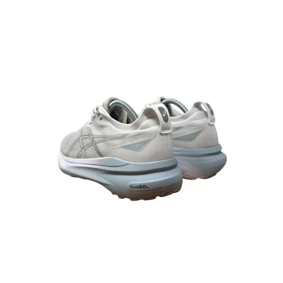 Asics Gel-Kayano 31 Womens Size 10.5 White Grey Running Shoes 1012B794 - Picture 6 of 15